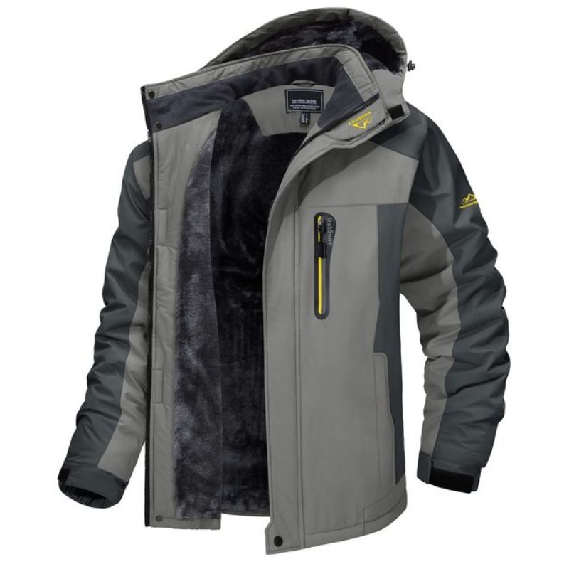Chaquetón Invierno Abultado Impermeable Hombre