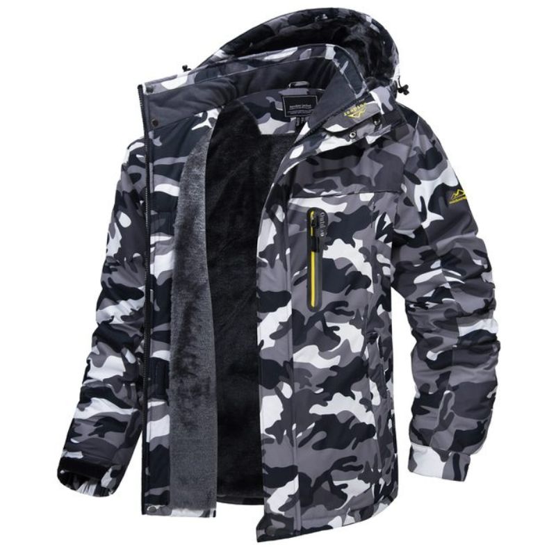 Chaquetón Invierno Abultado Impermeable Hombre