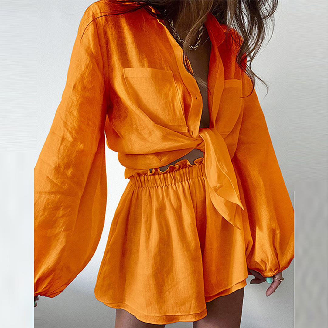 Conjunto Camiseta y Shorts Verano Estilo