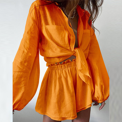 Conjunto Camiseta y Shorts Verano Estilo