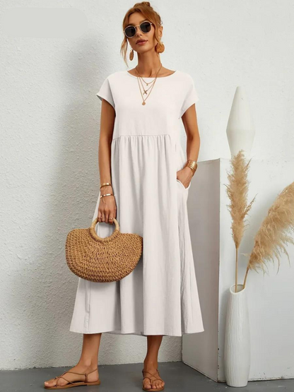 Vestido Elegante Clásico Mujer