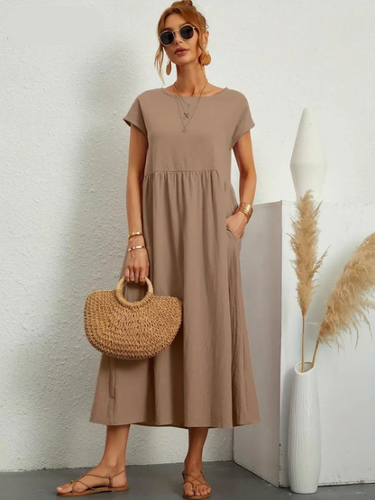 Vestido Elegante Clásico Mujer