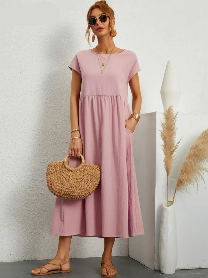 Vestido Elegante Clásico Mujer