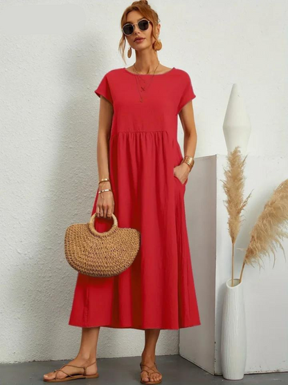 Vestido Elegante Clásico Mujer