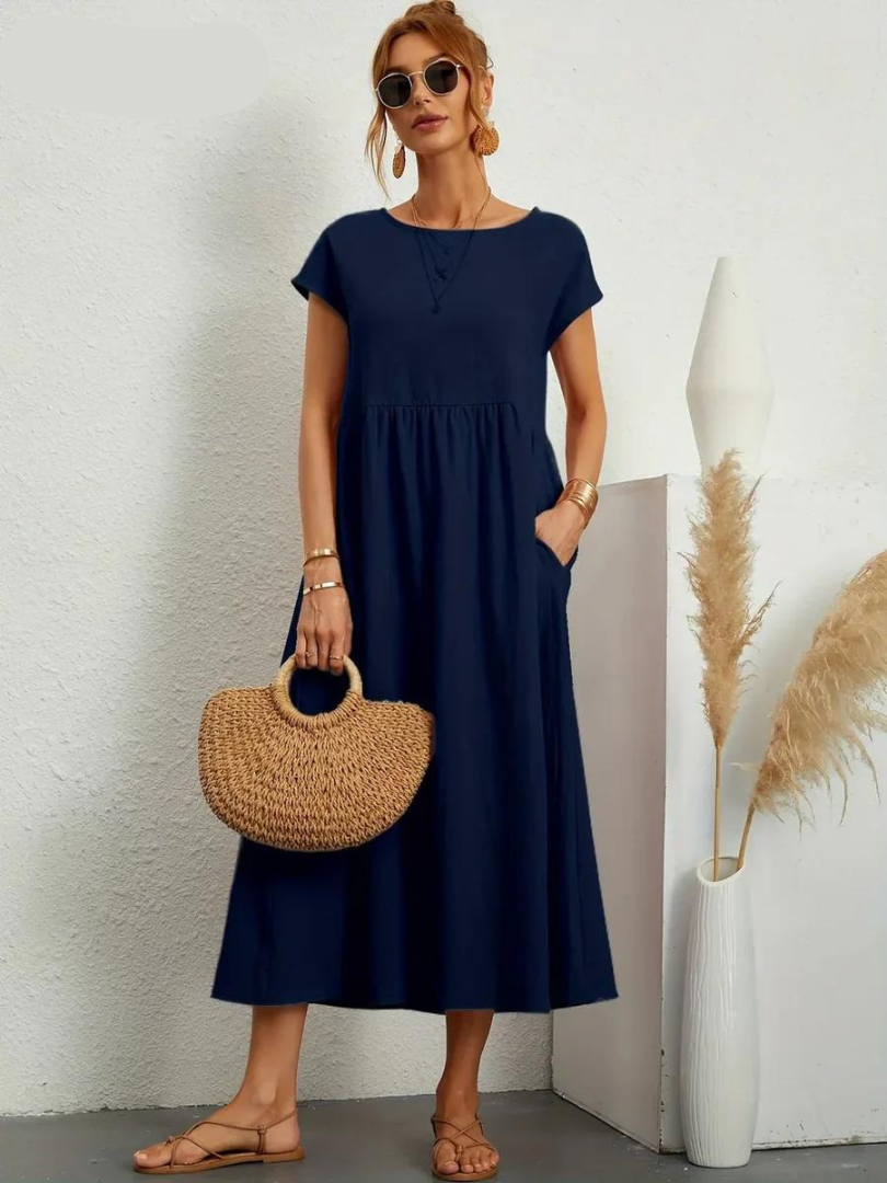 Vestido Elegante Clásico Mujer