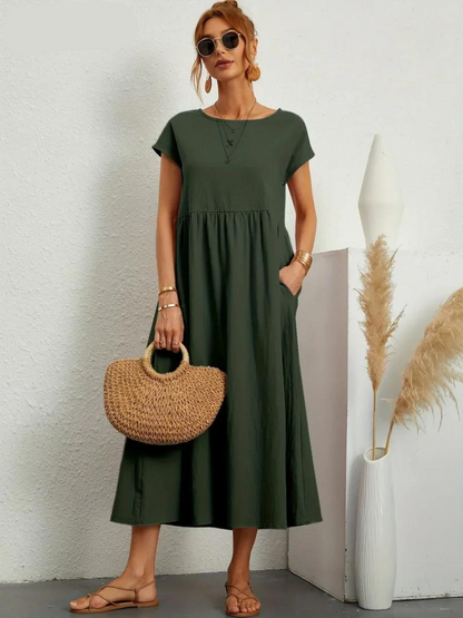 Vestido Elegante Clásico Mujer