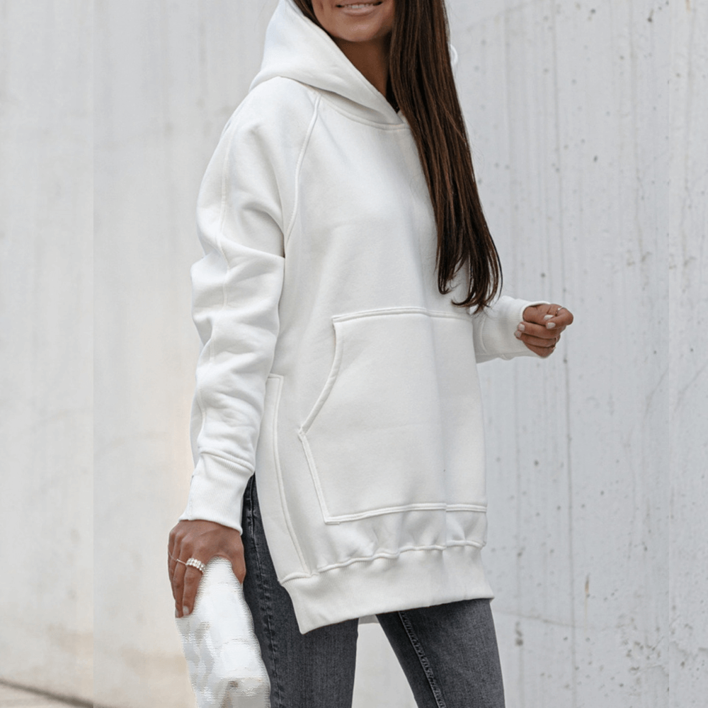 Sudadera Mujer Capucha Cuello Alto