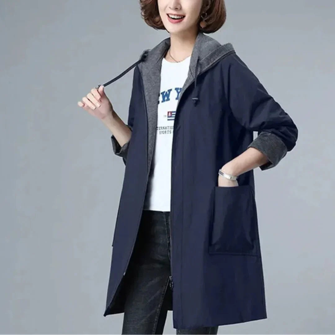 Chaqueta Invierno Mujer Abrigo Largo Impermeable - Vestiria