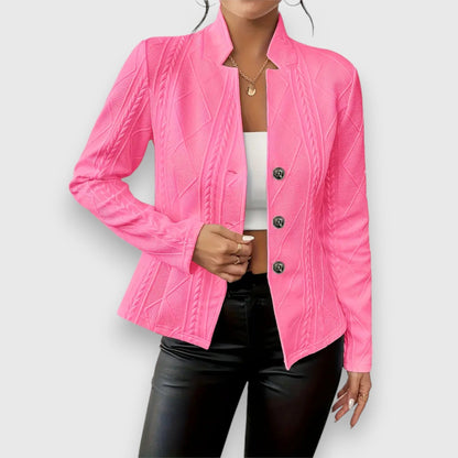 Chaqueta Mujer Estrecha Textura Estructurada