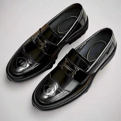 Zapatos Hombre Piel Clásicos Elegantes