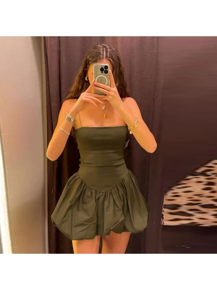 Vestido Corto Elegante Mujer Verano - Vestiria