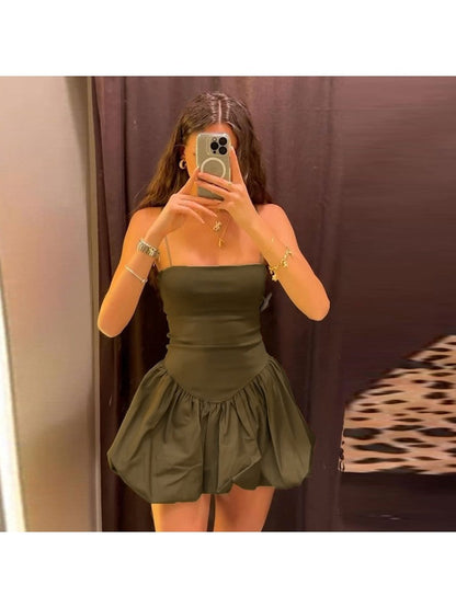 Vestido Corto Elegante Mujer Verano - Vestiria