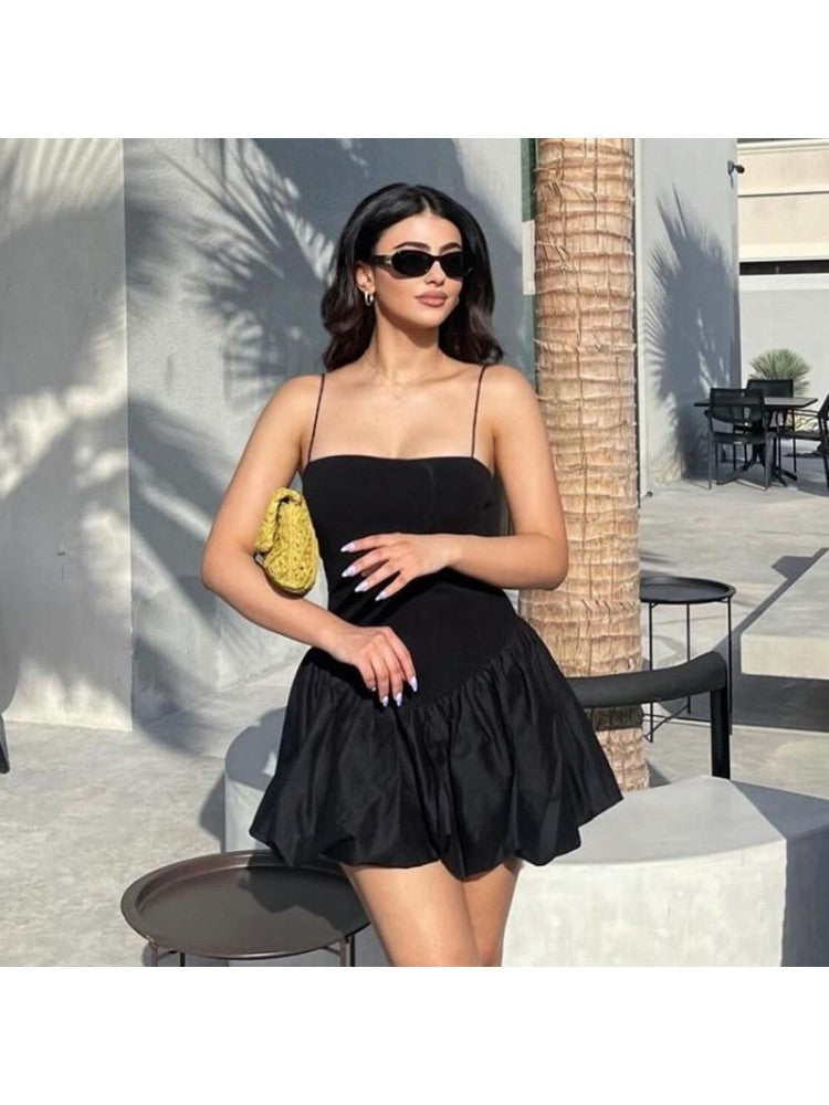 Vestido Corto Elegante Mujer Verano