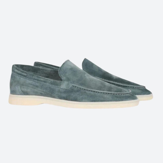 Mocasines de ante Hombre sin cordones Elegantes - Vestiria