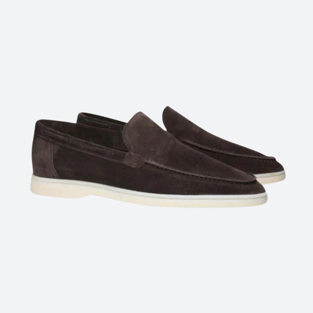 Mocasines de ante Hombre sin cordones Elegantes
