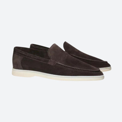 Mocasines de ante Hombre sin cordones Elegantes