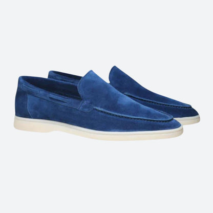 Mocasines de ante Hombre sin cordones Elegantes