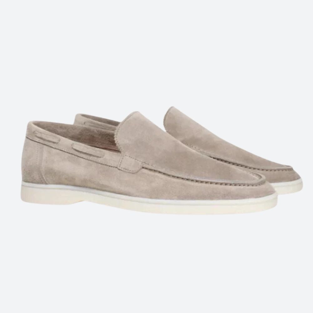 Mocasines de ante Hombre sin cordones Elegantes