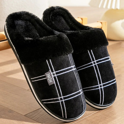 Zapatillas hogar cálidas hombre cómodas