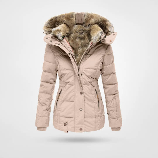 Abrigo Invierno Acolchado Mujer Cálido