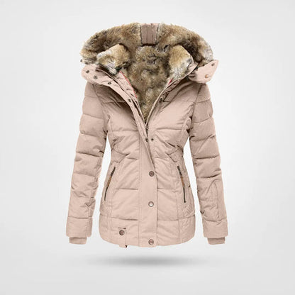 Abrigo Invierno Acolchado Mujer Cálido