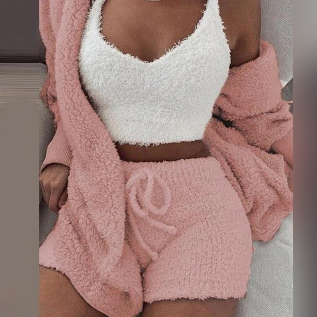 Conjunto de 3 piezas Suave y Cálido