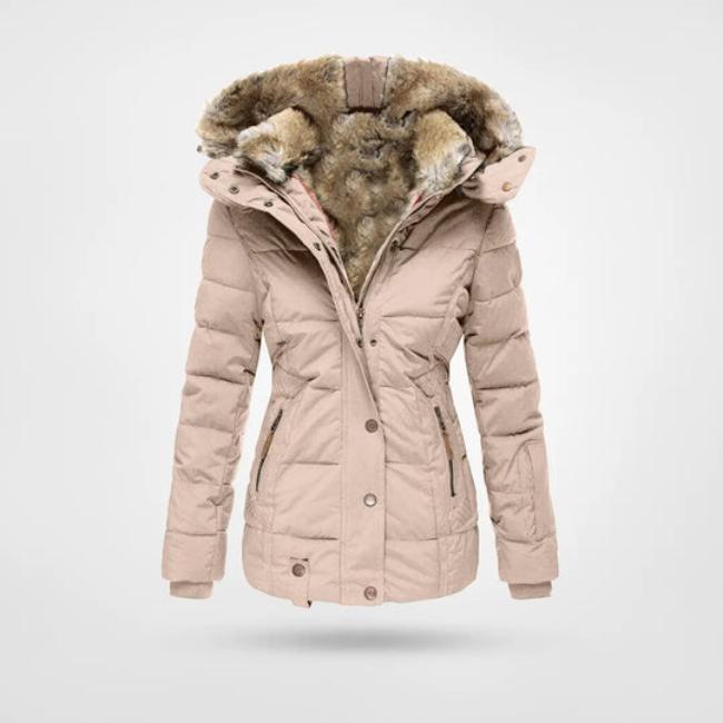 Abrigo Invierno Piel Mujer Cálido - Vestiria