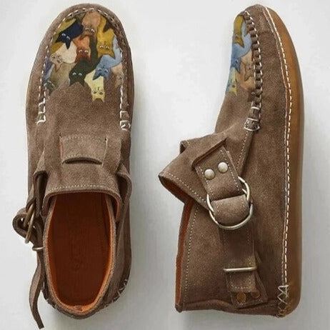 Botas de leopardo Mujer Estilo Wild