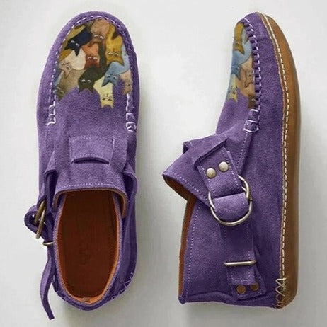Botas de leopardo Mujer Estilo Wild
