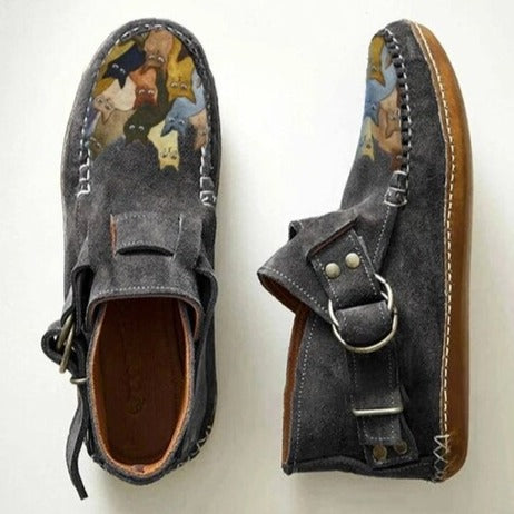 Botas de leopardo Mujer Estilo Wild