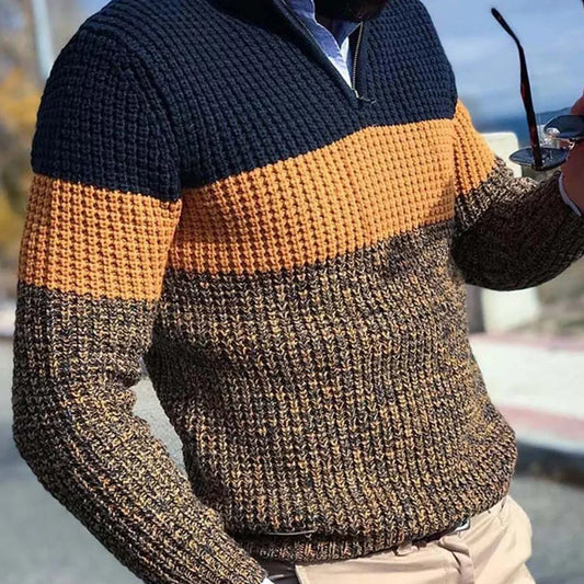 Sudadera Hombre Cuello Alto Cremallera - Vestiria