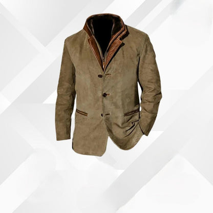 Chaqueta Hombre Invierno Aislada Cálida
