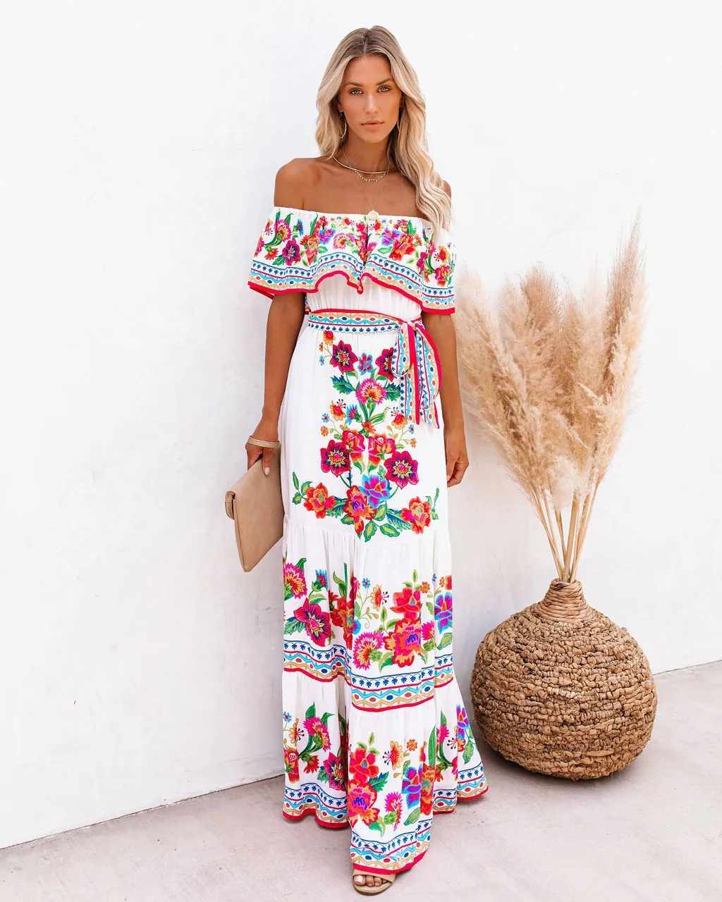 Maxi Playa Estampado Floral