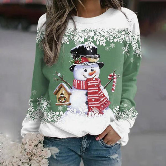 Sudadera Festiva de Invierno para Mujer - Vestiria