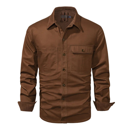 Polo Hombre Manga Larga Elegante