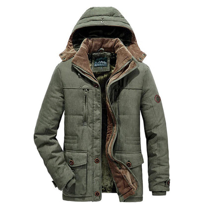 Abrigo Invierno Hombre Aislado Doble Forro - Vestiria