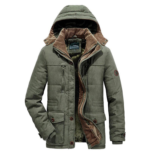 Abrigo Invierno Hombre Aislado Doble Forro - Vestiria