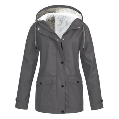 Chaquetón Mujer Impermeable Cálido Media Longitud - Vestiria