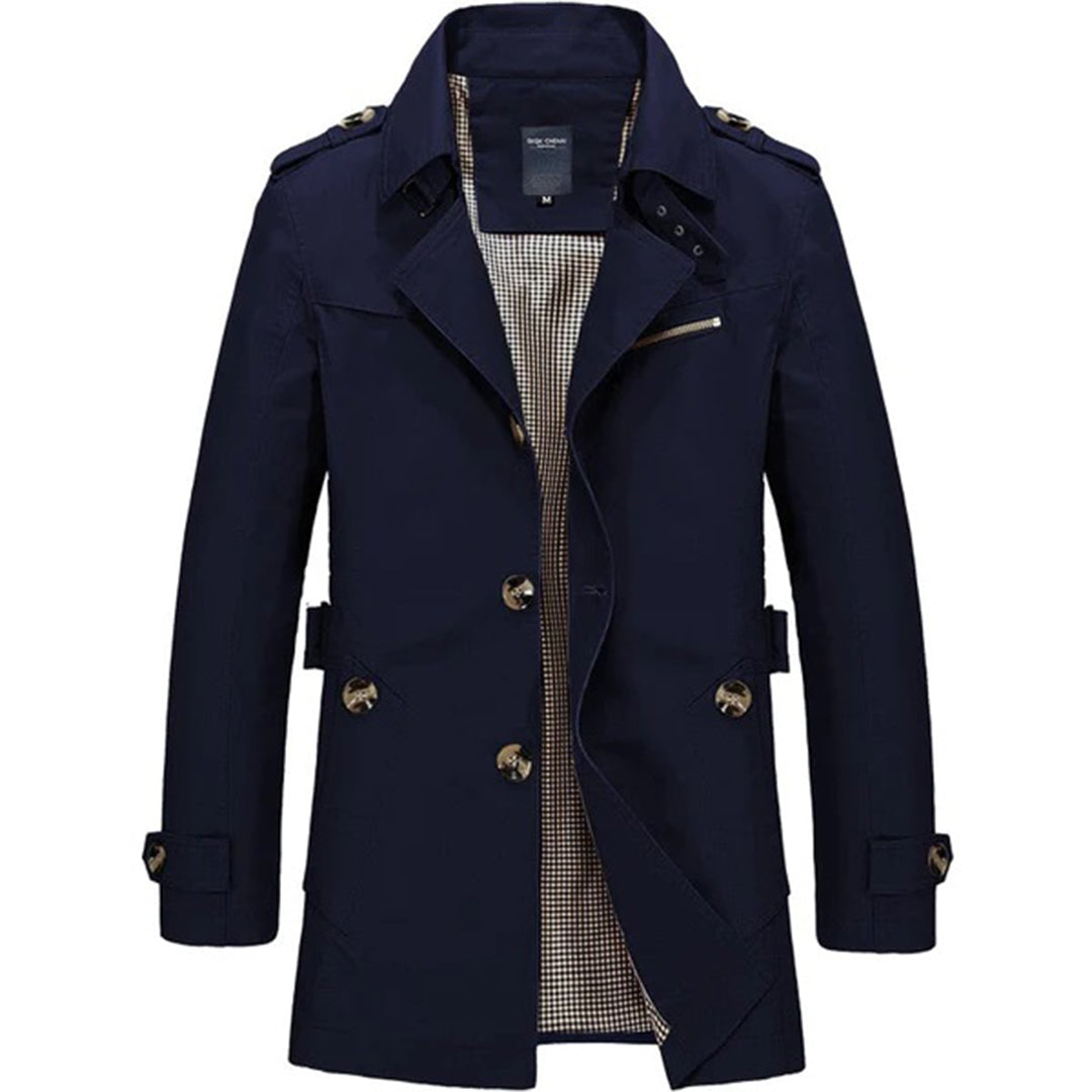 Abrigo Hombre Elegante Invierno