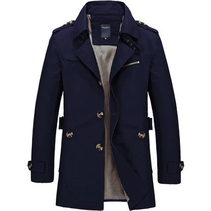 Abrigo Hombre Elegante Invierno