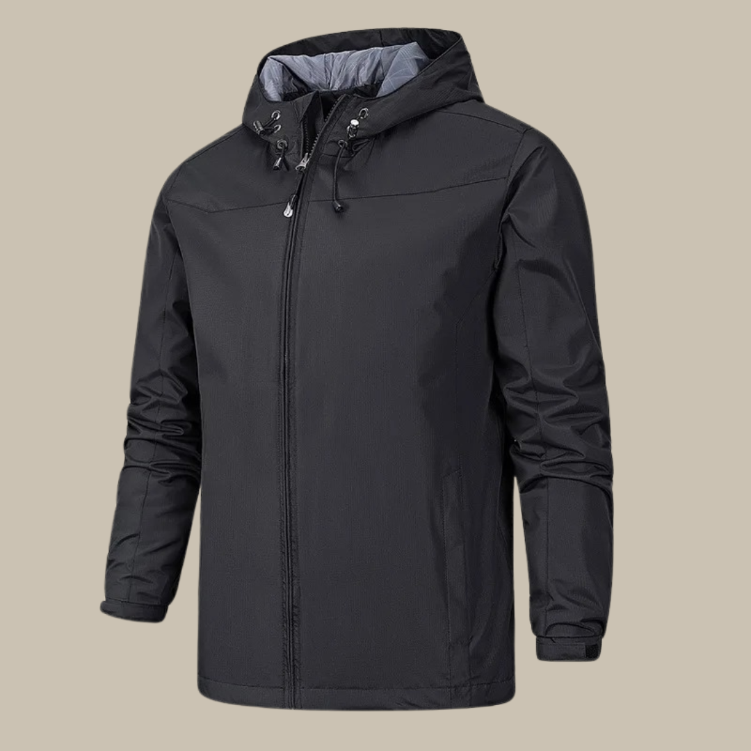 Chaquetón Invierno Hombre Capucha Impermeable