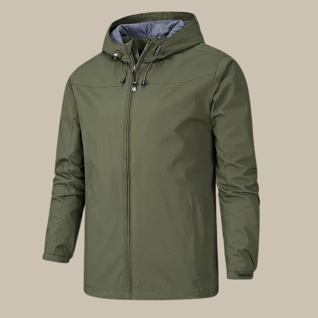 Chaquetón Invierno Hombre Capucha Impermeable