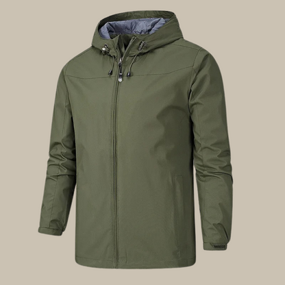 Chaquetón Invierno Hombre Capucha Impermeable