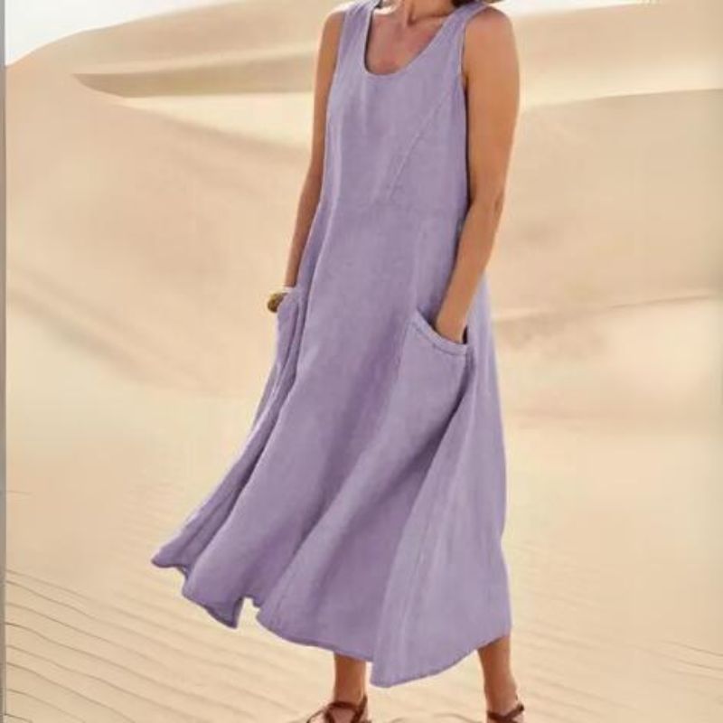 Vestido Mujer con Bolsillos Práctico