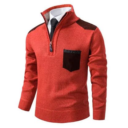 Jersey Cachemir Suave con Cremallera
