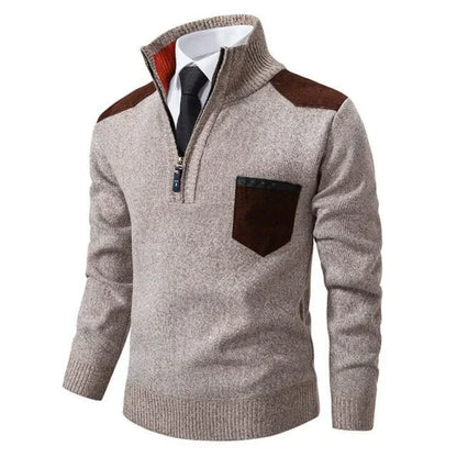 Jersey Cachemir Suave con Cremallera - Vestiria