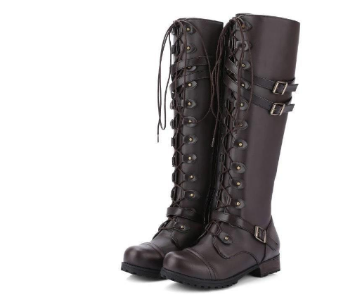 Botas Mujer Altas Rodilla Estilo - Vestiria