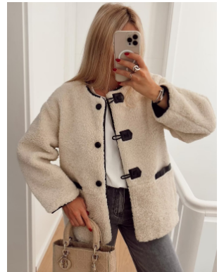 Abrigo Mujer Grande y Acogedor Invierno - Vestiria