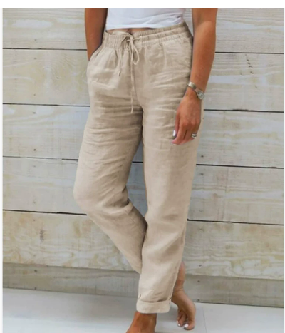 Pantalones Mujer Deportivos Cintura Elástica Cortos