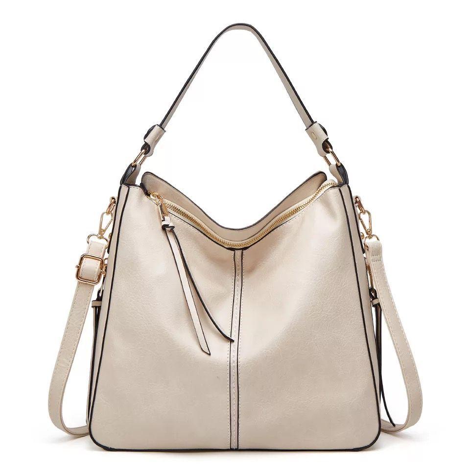 Bolso Bandolera y Minibolso de Piel Imitación